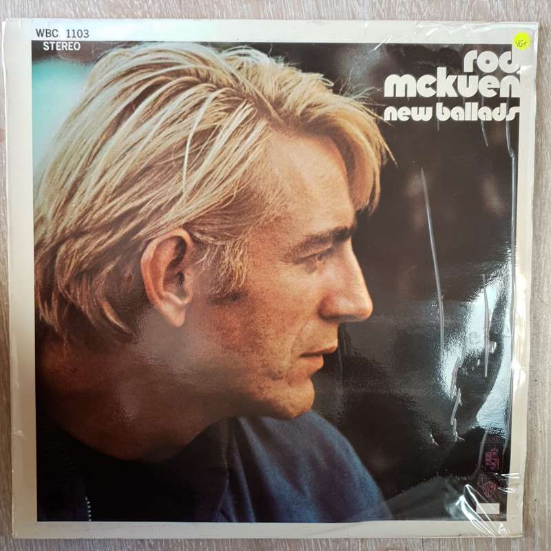 Rod McKuen  New Ballads -  Vinyl LP Record - Very-Good+ Quality (VG+)