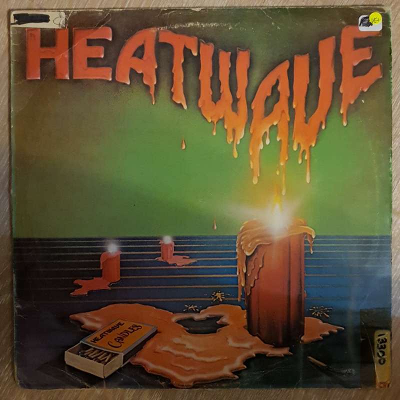 Heatwave  Candles -  Vinyl LP Record - Very-Good+ Quality (VG+)
