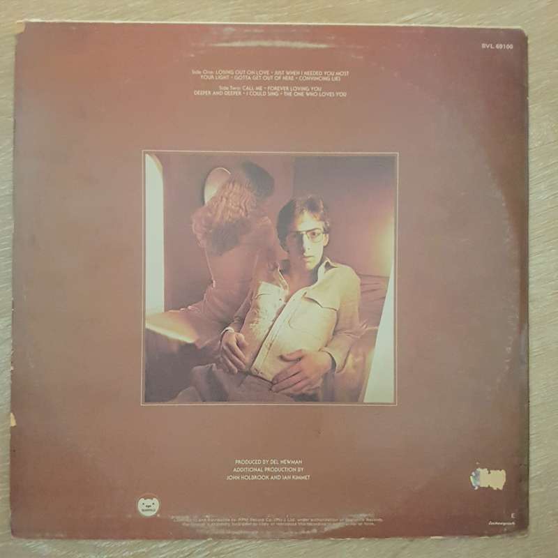Randy Vanwarmer  Warmer - Vinyl LP Record - Very-Good+ Quality (VG+)