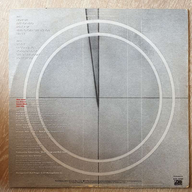 Foreigner - Foreigner 4 - Vinyl LP Record  - Very-Good Quality (VG)