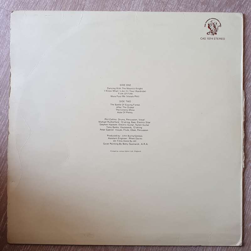 Genesis  Selling England By The Pound  Vinyl LP Record - Opened  - Good+ Quality (G+)