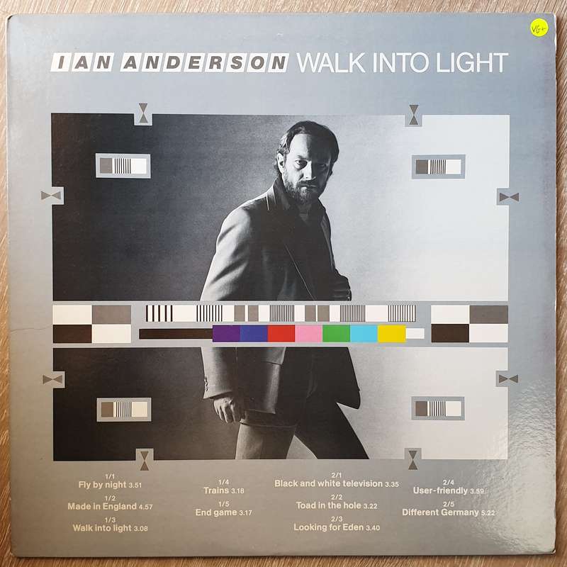 Ian Anderson  Walk Into Light - Vinyl LP Record - Very-Good+ Quality (VG+)