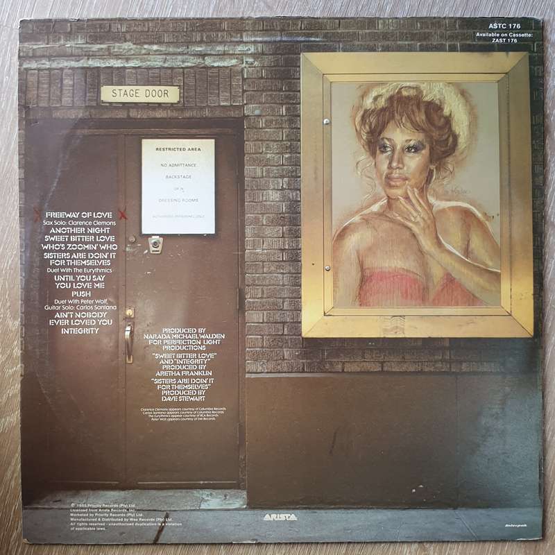 Aretha Franklin  Who's Zoomin' Who? - Vinyl LP Record - Very-Good+ Quality (VG+)