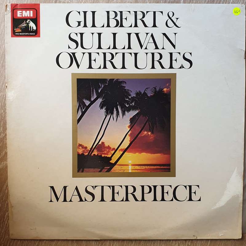 Gilbert & Sullivan  Overtures - Vinyl LP Record - Very-Good+ Quality (VG+)