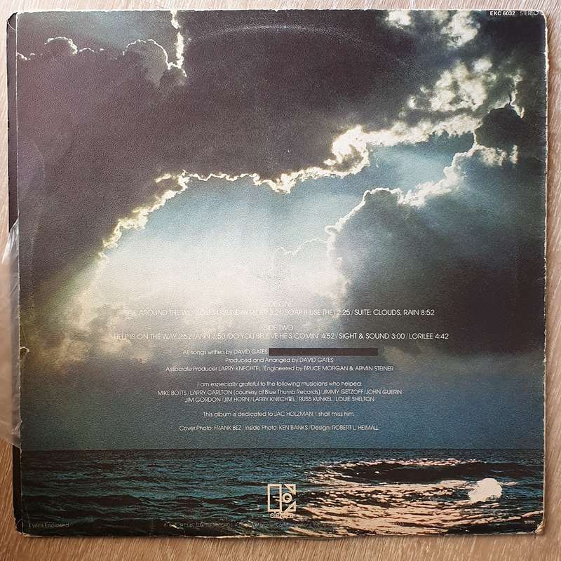 David Gates  First - Vinyl LP Record - Very-Good+ Quality (VG+)