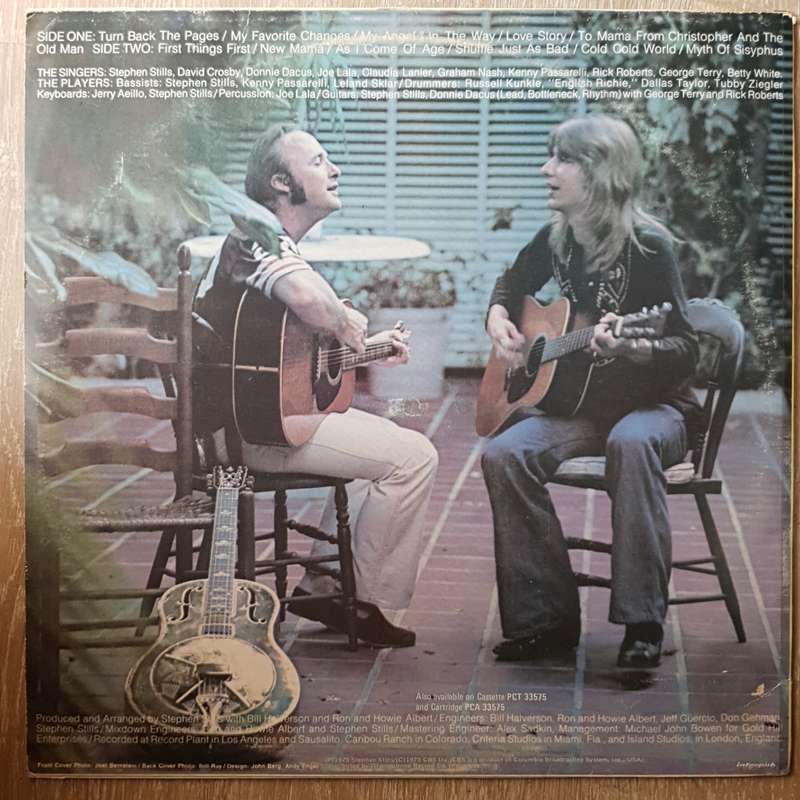 Stephen Stills  Stills - Vinyl LP Record - Very-Good+ Quality (VG+)