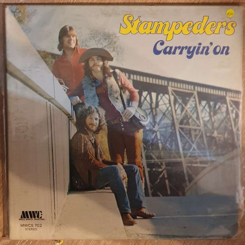 Stampeders  Carryin' On - Vinyl LP Record - Very-Good+ Quality (VG+)