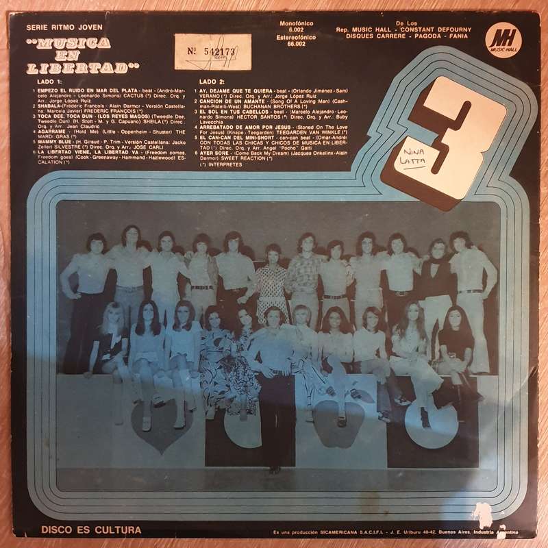 Musica En Libertad Volumen 3 - Various Artists (Latin - Brasil) - Vinyl LP Record - Opened  - Goo...