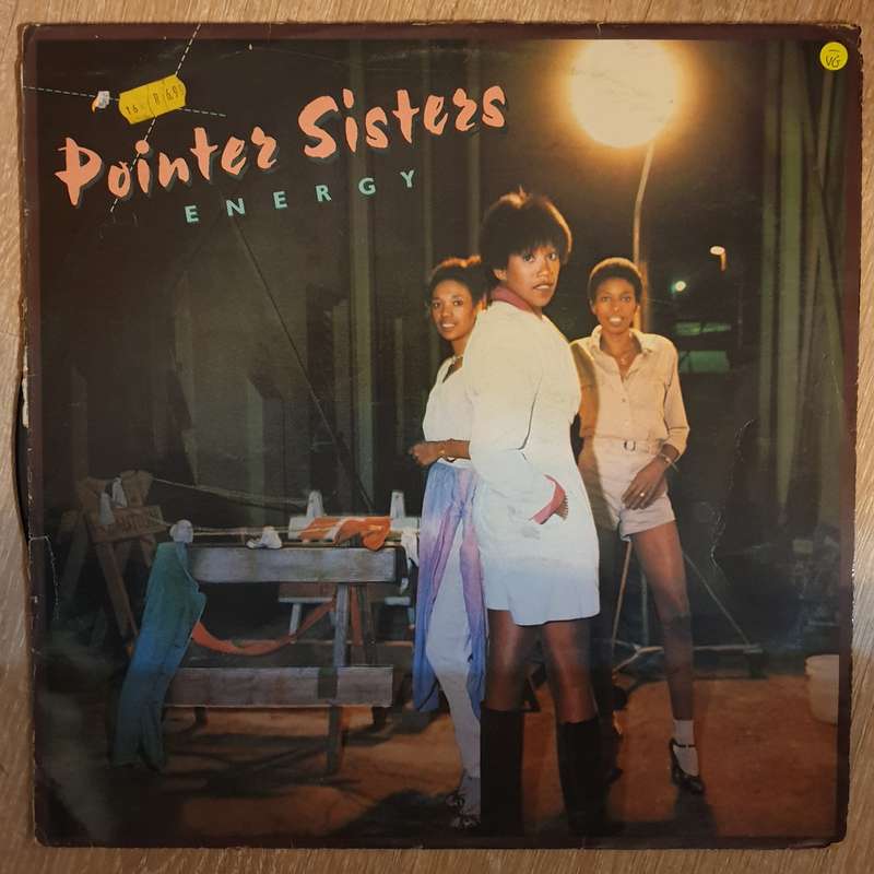 The Pointer Sisters - Energy - Vinyl LP Record - Opened  - Very-Good- Quality (VG-)