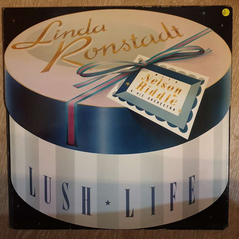Linda Ronstadt  Lush Life  - Vinyl LP Record - Very-Good Quality (VG)