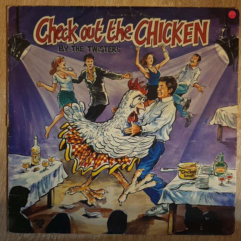 The Twisters - Check Out The Chicken -  Vinyl  Record - Very-Good+ Quality (VG+)