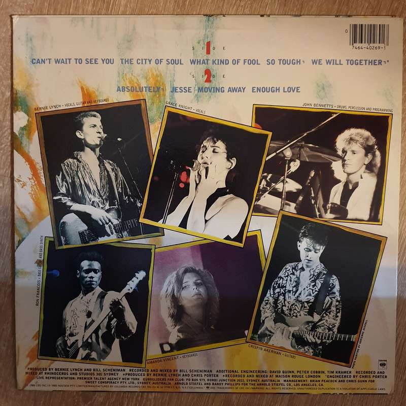 Eurogliders  Absolutely! -  Vinyl  Record - Very-Good+ Quality (VG+)