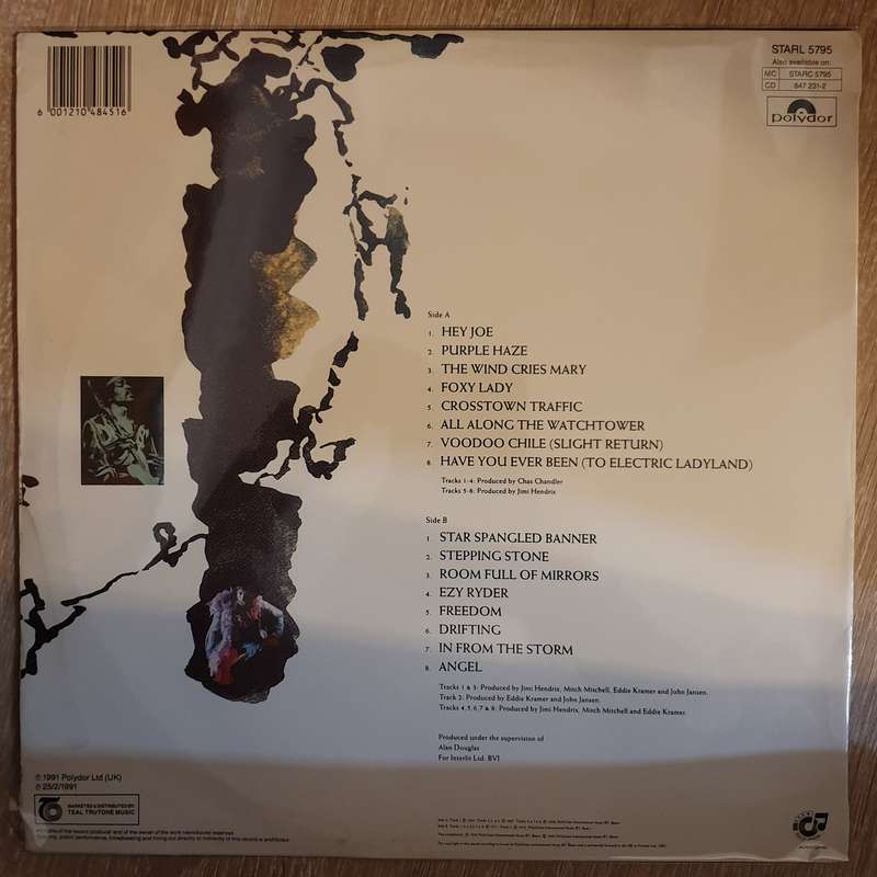 Jimi Hendrix  Cornerstones 1967 - 1970 -  Vinyl  Record - Very-Good+ Quality (VG+)