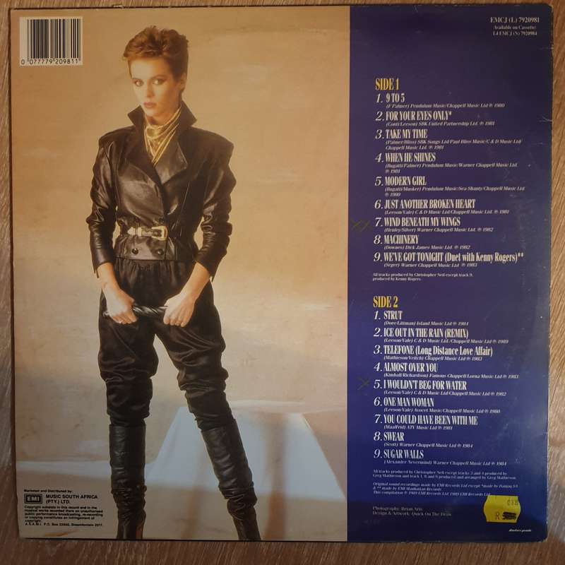 Sheena Easton  For Your Eyes Only (The Best Of Sheena Easton) -  Vinyl  Record - Very-Good+...