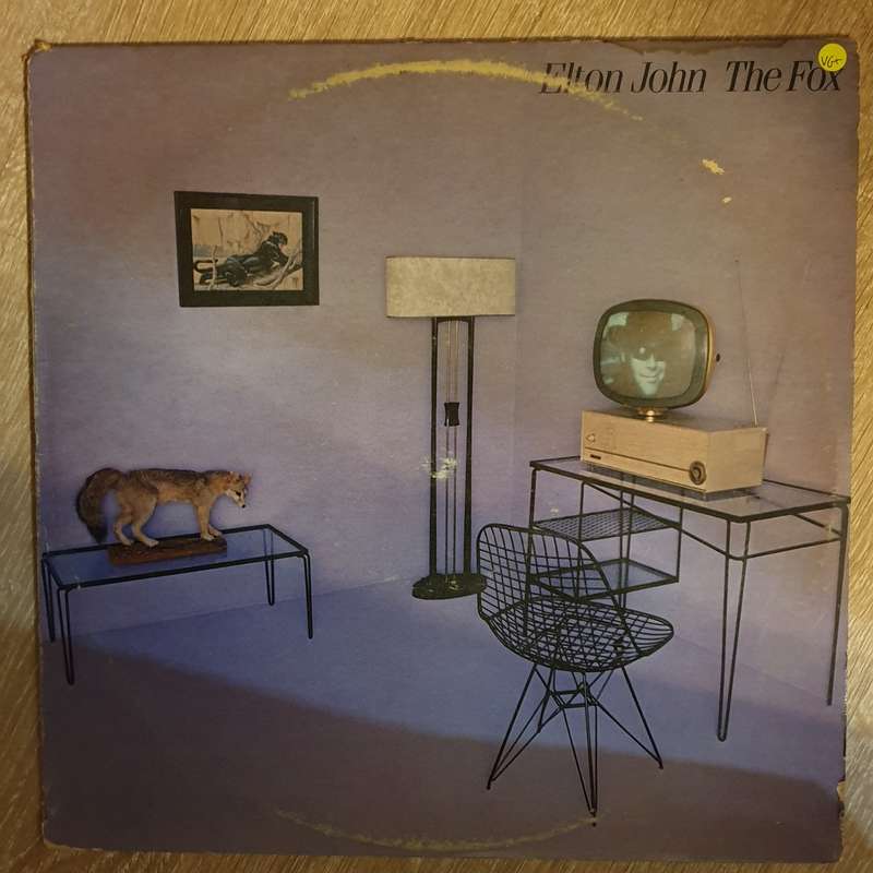 Elton John  The Fox -  Vinyl  Record - Very-Good+ Quality (VG+)