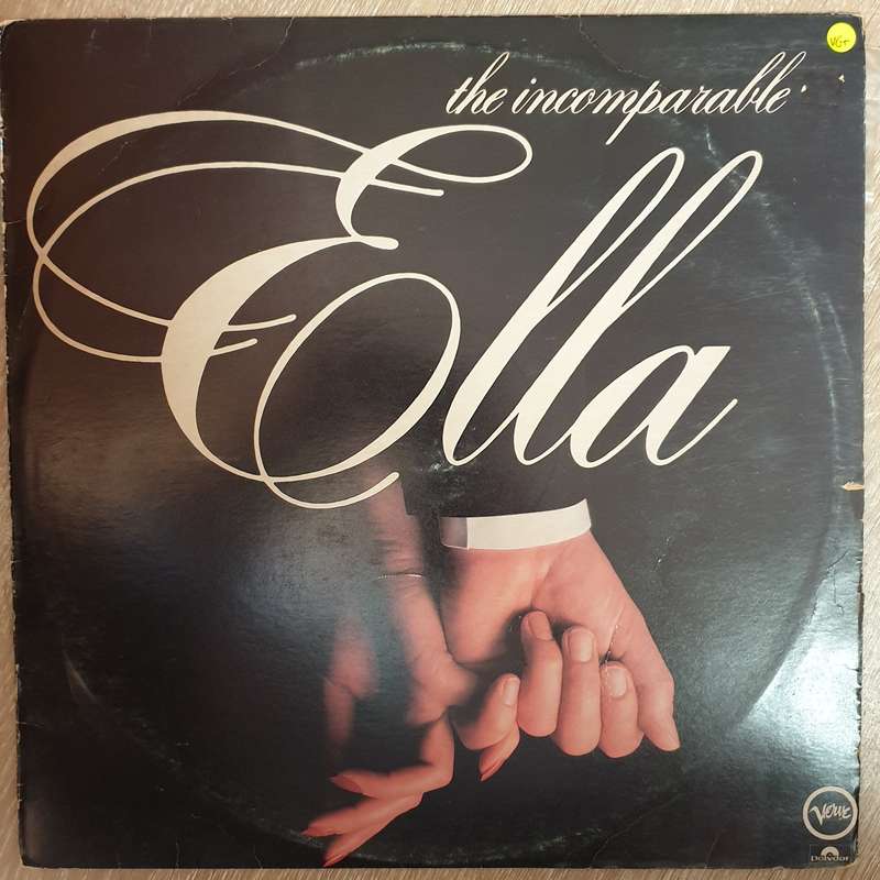 Ella Fitzgerald  The Incomparable Ella - Vinyl  LP Record - Very-Good+ Quality (VG+)