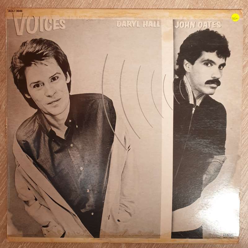 Daryl Hall & John Oates  Voices - Vinyl LP - Opened  - Very-Good+ Quality (VG+)