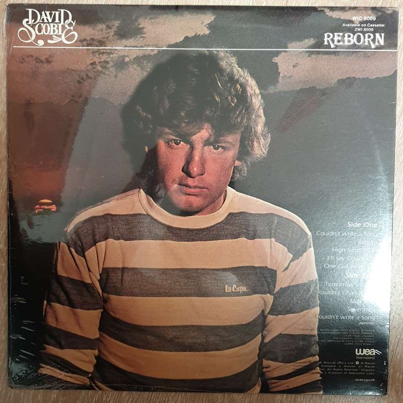 David Scobie - Reborn - Vinyl LP Record - Sealed