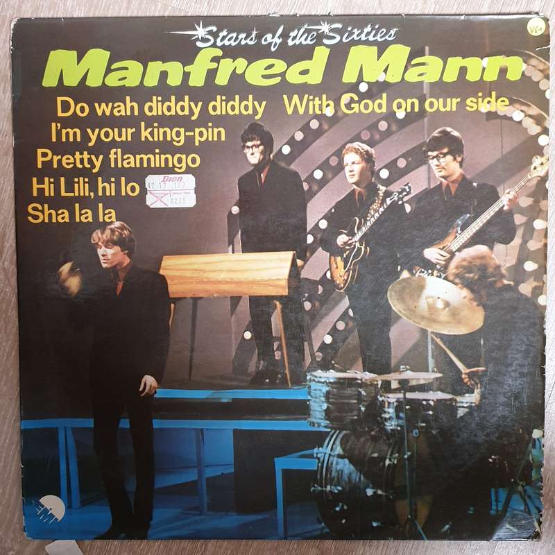 Manfred Mann  Stars Of The Sixties -  Vinyl  Record - Very-Good+ Quality (VG+)