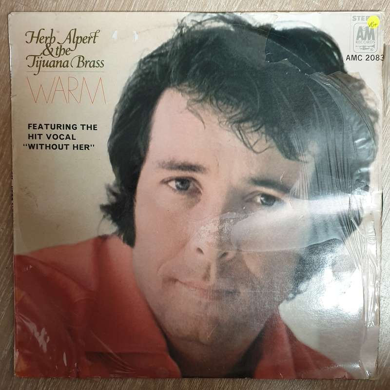 Herb Alpert & The Tijuana Brass  Warm - Vinyl  Record - Very-Good+ Quality (VG+)