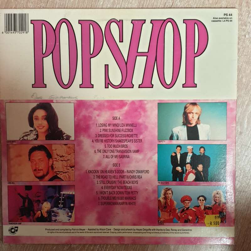 Pop Shop Vol 44   - Vinyl LP Record - Opened  - Very-Good Quality (VG)