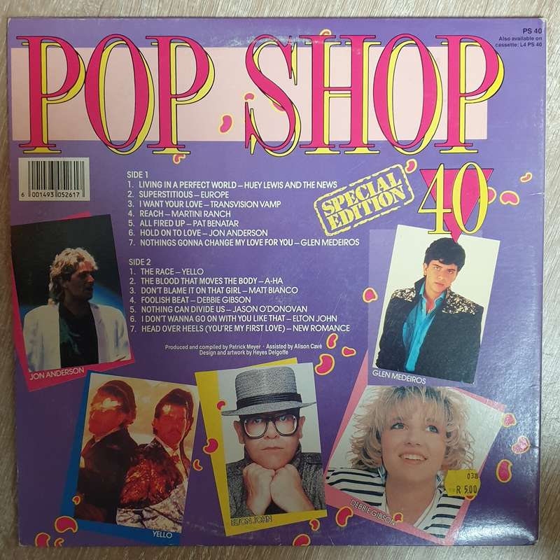 Pop Shop Vol 40  - Vinyl  LP Record - Very-Good+ Quality (VG+)