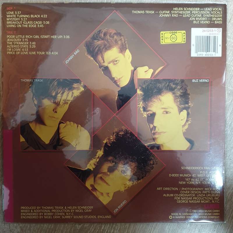 Helen Schneider With The Kick  Breakout  - Vinyl  Record - Very-Good+ Quality (VG+)