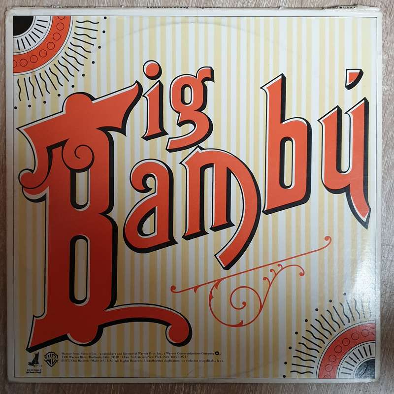 Cheech & Chong  Big Bambú  - Vinyl  Record - Very-Good+ Quality (VG+)