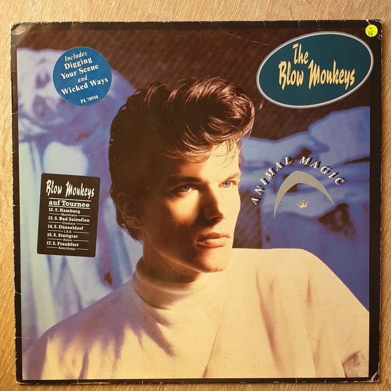 Blow Monkeys  Animal Magic  - Vinyl LP Record - Opened  - Very-Good Quality (VG)