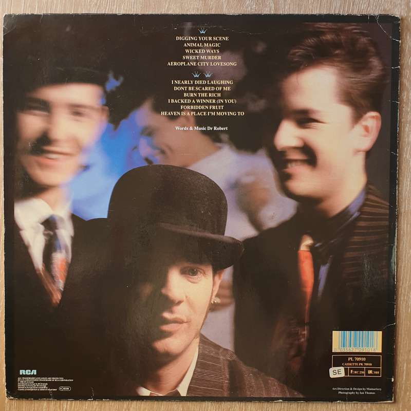 Blow Monkeys  Animal Magic  - Vinyl LP Record - Opened  - Very-Good Quality (VG)