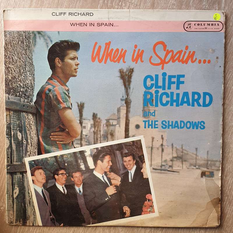 Cliff Richard With The Shadows & The Norrie Paramor Strings  When In Spain  - Vinyl LP Reco...