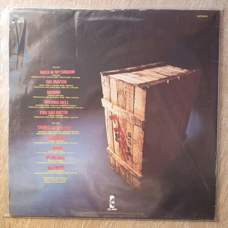 Free  Free & Easy, Rough & Ready  - Vinyl  Record - Very-Good+ Quality (VG+)