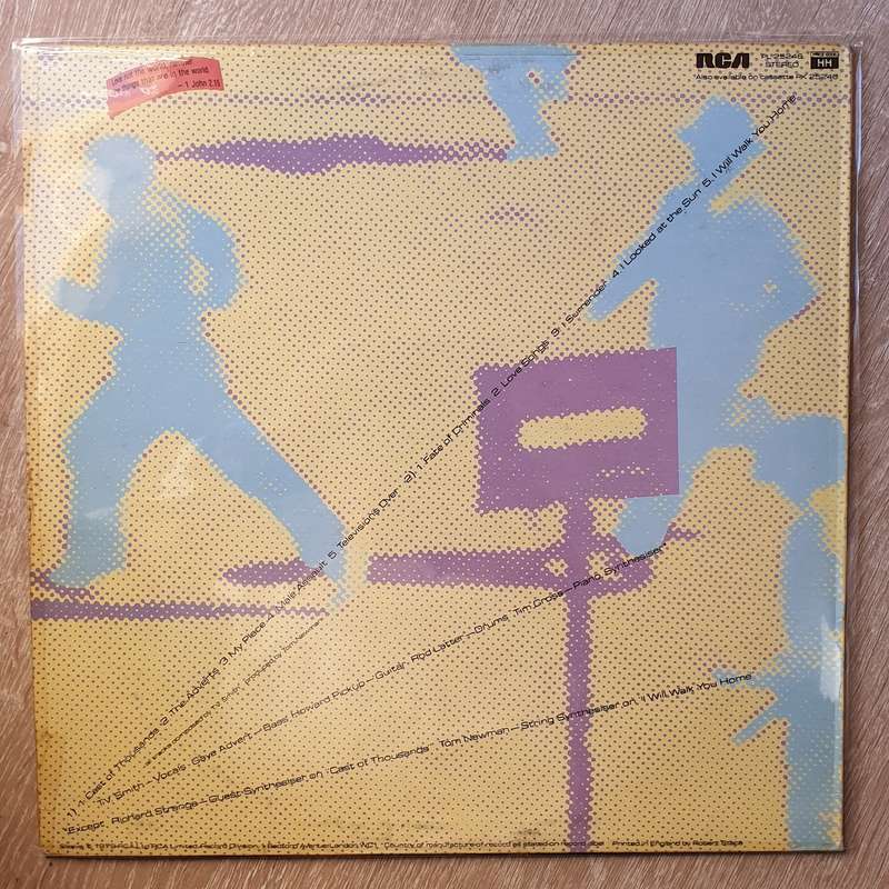 The Adverts  Cast Of Thousands - Vinyl  Record - Very-Good+ Quality (VG+)