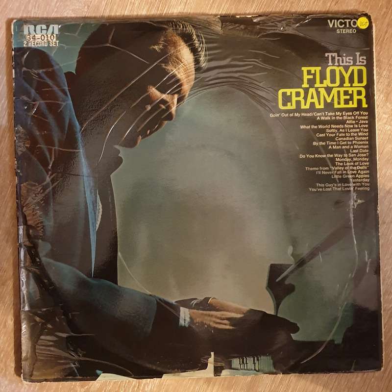 Floyd Cramer  This Is Floyd Cramer - Vinyl  Record - Very-Good+ Quality (VG+)