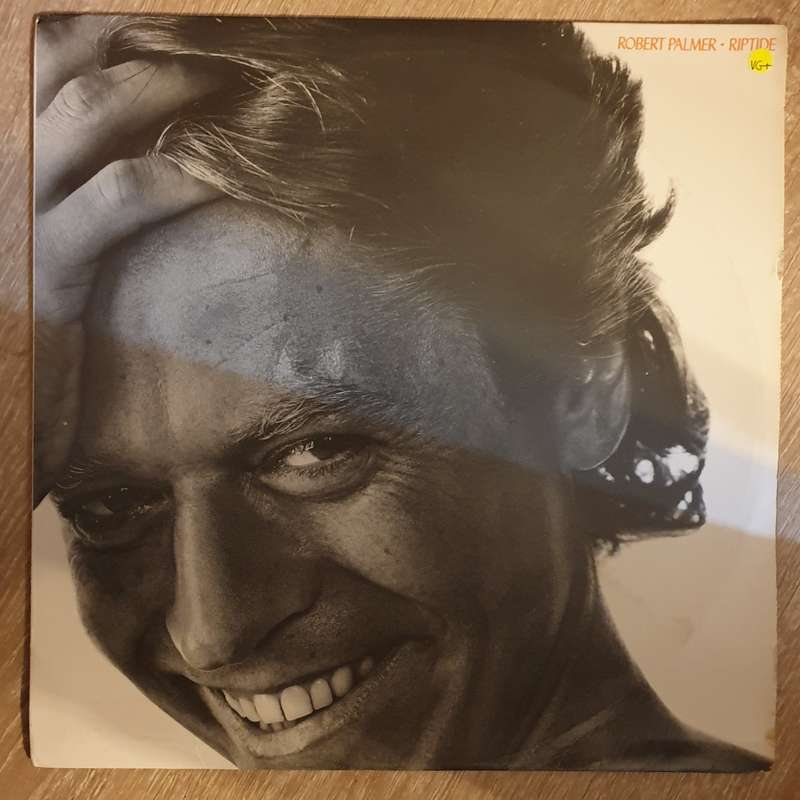 Robert Palmer  Riptide- Vinyl  Record - Very-Good+ Quality (VG+)