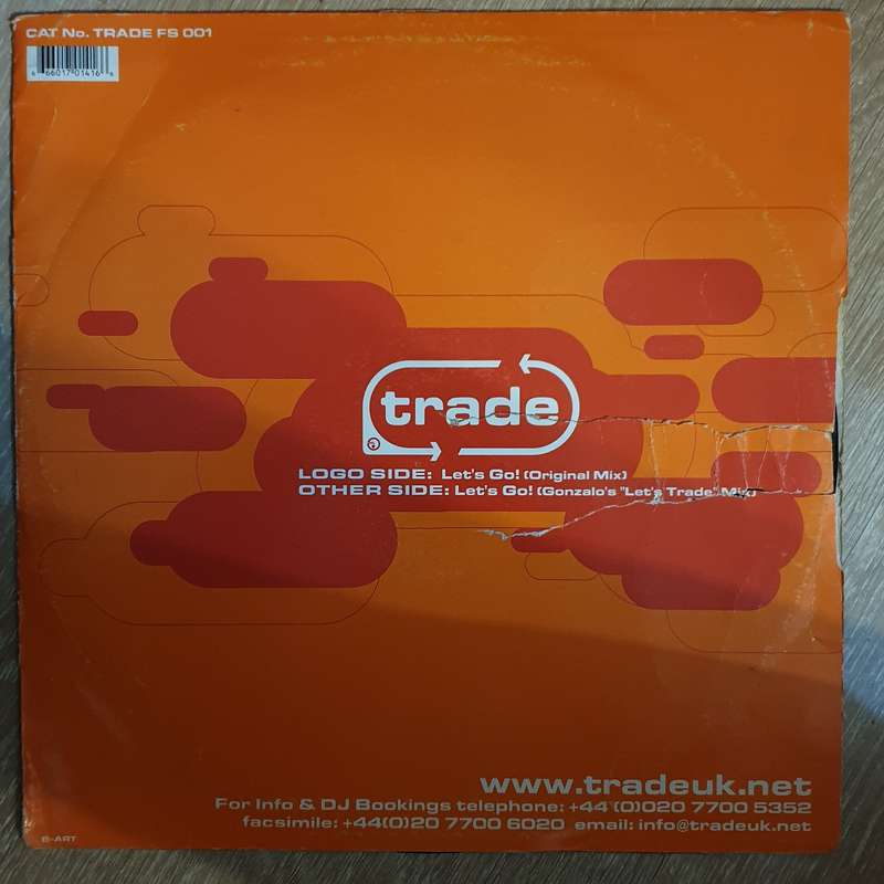 DJ Gonzalo Vs. F1.  Let's Go! - Vinyl Record - Opened  - Very-Good- Quality (VG-)