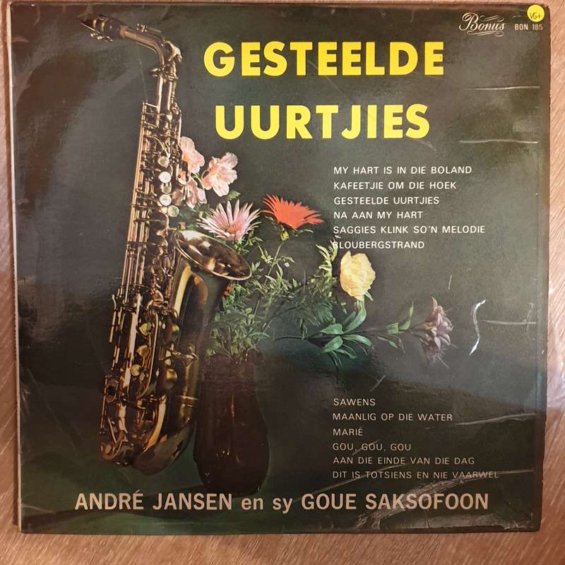 Andre Jansen en sy Goue Saksofoon - Gesteelde Uurjies -  Vinyl Record - Very-Good+ Quality (VG+)