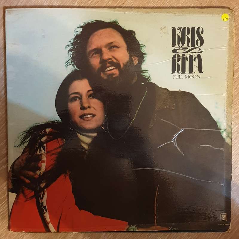 Kris & Rita  Full Moon -  Vinyl Record - Very-Good+ Quality (VG+)
