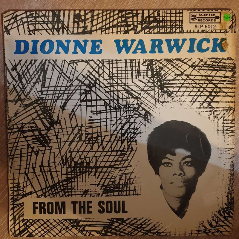 Dionne Warwick - From The Soul  -  Vinyl Record - Very-Good+ Quality (VG+)