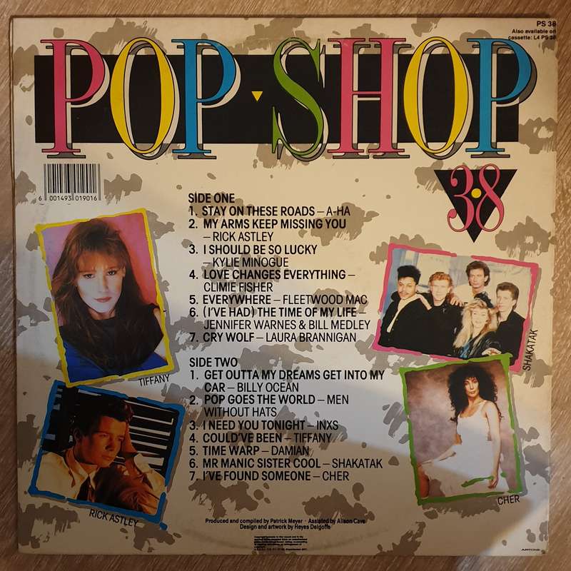 Pop Shop  Vol 38  -  Vinyl LP Record - Very-Good+ Quality (VG+)