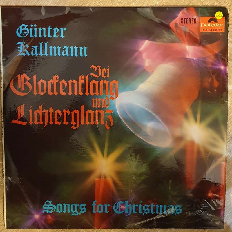 Gunter Kallmann Dei Blodenflang und Lichterglanz (Songs for Cristmas) -  Vinyl Record - Very-Good...