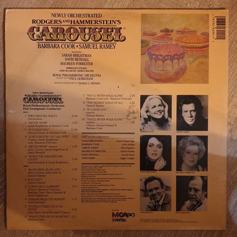 Rodgers & Hammerstein - Carousel - Barbara Cook, Samuel Ramey, Sarah Brightman, The Royal Philhar...