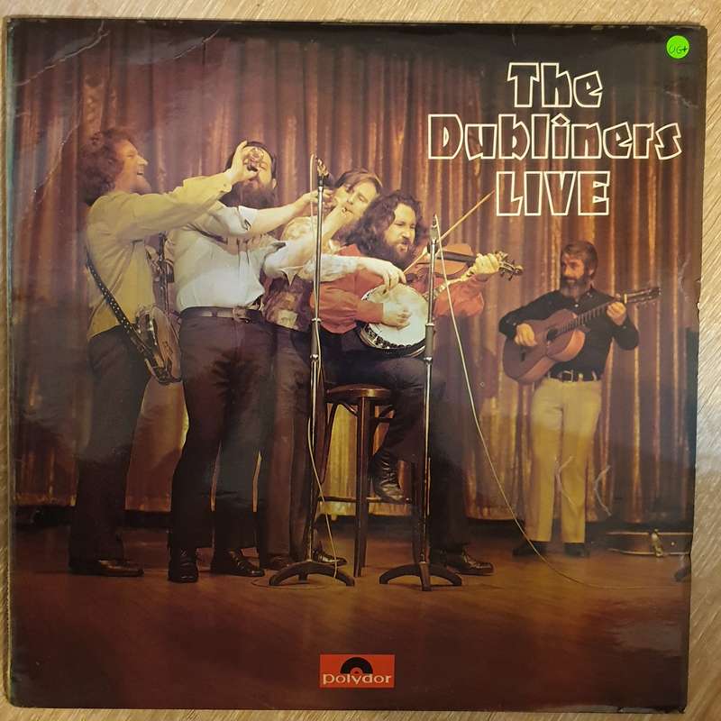 The Dubliners  Live -  Vinyl LP Record - Very-Good+ Quality (VG+)