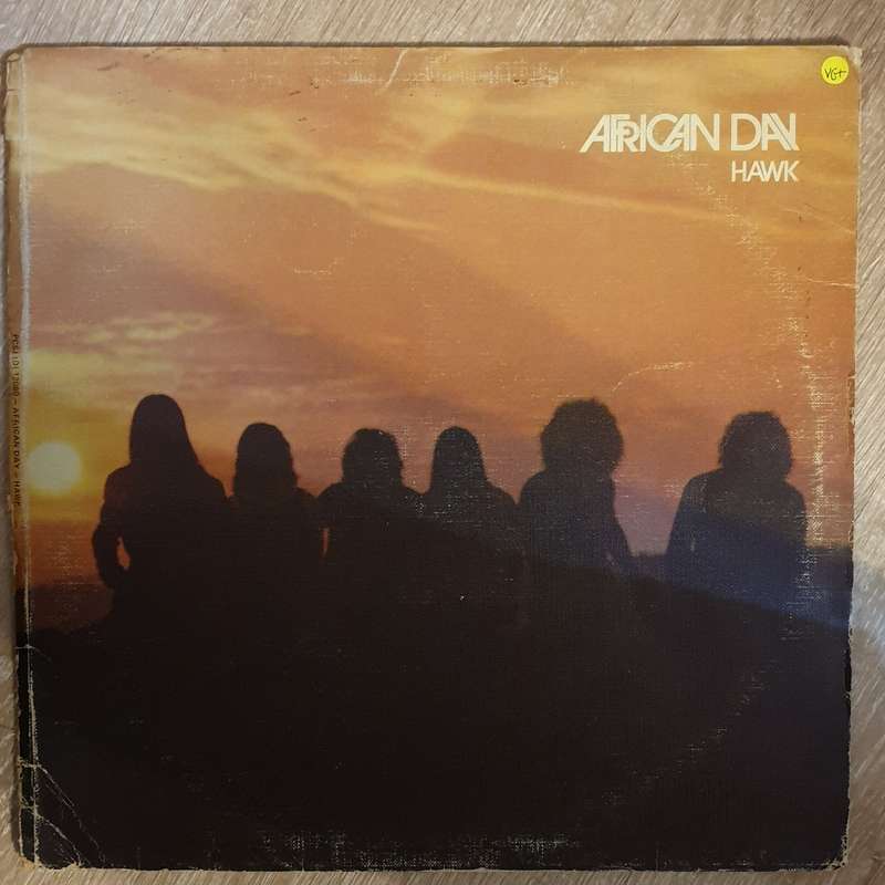 Hawk  African Day -  Vinyl LP Record - Very-Good+ Quality (VG+)