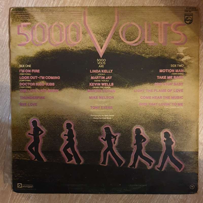 5000 Volts  5000 Volts -  Vinyl Record - Very-Good+ Quality (VG+)