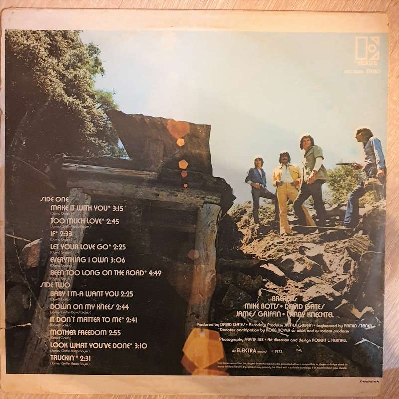 Bread - The Best Of Bread - Vinyl LP Record  - Opened  - Very-Good+ Quality (VG+)