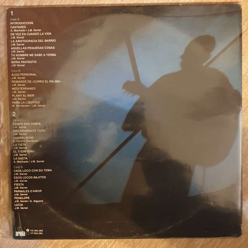 Serrat  En Directo -  Vinyl Record - Very-Good+ Quality (VG+)