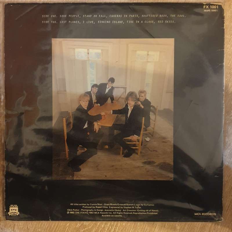 The Fixx  Shuttered Room -  Vinyl Record - Very-Good+ Quality (VG+)