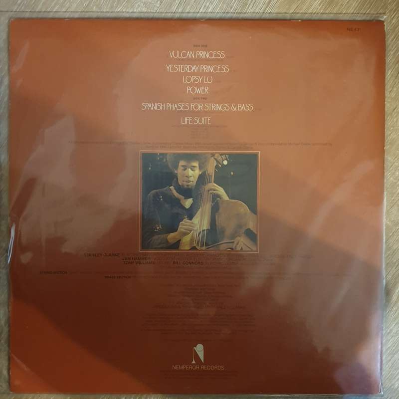 Stanley Clarke  Stanley Clarke -  Vinyl LP Record - Very-Good+ Quality (VG+)