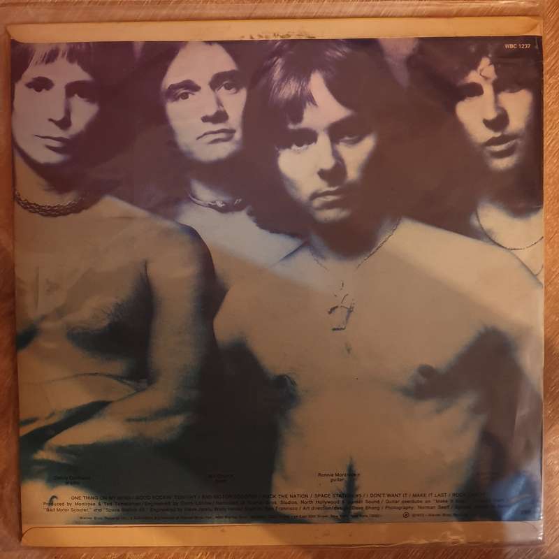 Montrose -  Montrose -  Vinyl Record - Very-Good+ Quality (VG+)